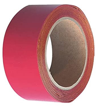 GDWD Planen Reparaturband, LKW Plane Reparatur Spezialband, Zelt Flicken 5CMx5M Klebeband Wasserdicht Selbstklebend, Abdichtband für LKW Abdeckplane, Regenfestes Tuch, Markise, Zelt (Rot)
