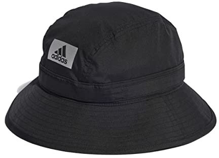 adidas Unisex Wind.RDY Tech Bucket Hat, Black/Black, M