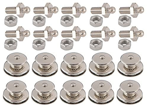 New Marine LOXX Set 10 Stück Oberteile + Gewindeschrauben M5x10