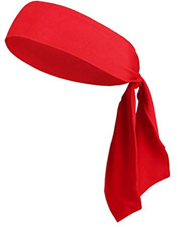 Verstellbares Sport-Stirnband, Gym-Tennis Sports Head Band Bikertuch Krawatte Stirnbänder, Schweißband für Männer Frauen für Yoga, Tennis, Laufen, Basketball