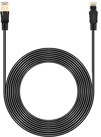 MADOC 40Gbps Band Home Optical Fiber CAT8 Ethernet Cable Ultra Speed RJ45 Computer Router Network Cable 10M