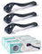 NETONDA Bartroller Bartwuchs 0,5mm 1mm 1,5mm Derma Roller mit 540 Titan Mikro Einzelnadeln Beard Roller 3IN1 Microneedling Roller zur Bart- und Haarwachstum Haut-Bartpflege für Mann & Frau