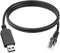 ZiBwnfuxcz Radar Detector Cable, 3.3ft USB to RJ11 Plug, Compatible with Uniden R1 R3 R4 DFR8 DFR9 Escort MAX 360 Passport 9500i Radenso XP Beltronics STI Radar Detectors