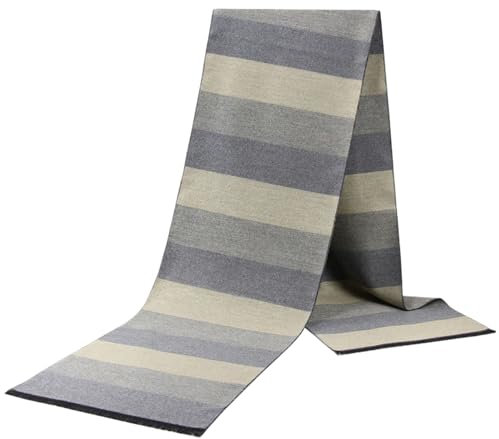 Aoleaky Karierter Kaschmir-Schal für Herren Winter warm Halstuch männlich Business-Schal lang 2023-7 One Size