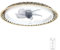 Cecotec - Ventilatori da Soffitto EnergySilence LampAero 610 Natural Design - Paralume in Vimini, 20 W, Lampada Inclusa, Telecomando, Timer Fino a 8 Ore, 3 Velocità, 5 Pale, Estate/Inverno