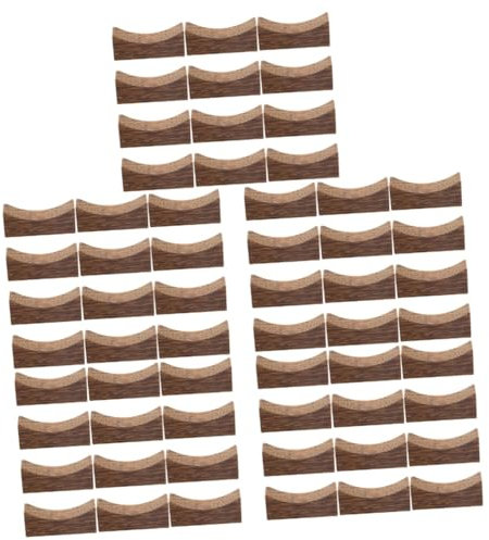 Warmhm 5 Set di Porta Bacchette in Legno in Stile Giapponese Poggia Bacchette Cucchiai Forchette Poggia per Tavolo 12 Pezzi*5