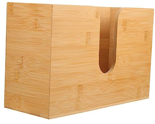 Anneome Papiertuchspender Zur Wandmontage Aus Holz Papierhandtuchhalter Für Badezimmer Und Küche Serviettenspender Mit Einfacher Zugriffsmöglichkeit