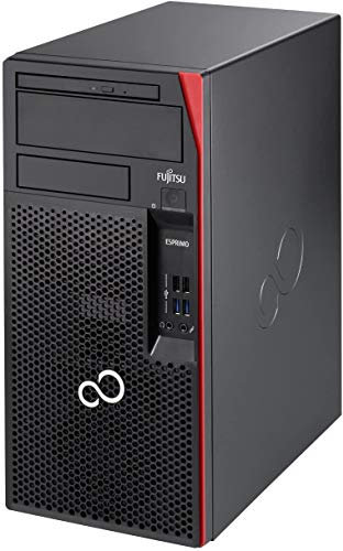 Fujitsu Esprimo P757 Intel Celeron G3930 512GB SSD Festplatte 16GB Speicher Windows 10 Pro Tower Computer PC (Generalüberholt)