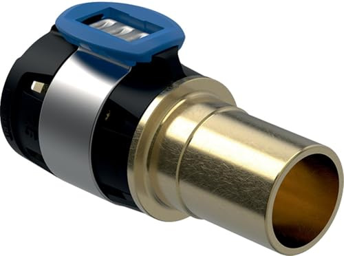 Geberit FlowFit Übergang auf Mapress mit Einschubende, 20 x 18 mm