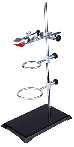 SOLUSTRE Test Tube Holder Support Stand Rod Retort Stand Set for Science Lab Strong
