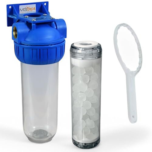 FILTRO ANTI CALCARE SISTEMA FILTRAZIONE SOTTO CALDAIA IMPIANTO ACQUA SILIPHOS SALE POLIFOSFATI (1/2 - Mezzo Pollice)