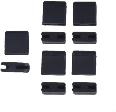 Set of 10 Air Fryer Rubber Bumpers, Silicone Covers for Tray Protection