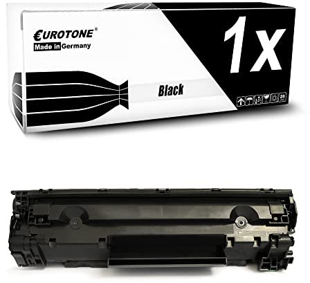 Eurotone Toner Tonerpatrone kompatibel als Ersatz für HP Laserjet 1010 1012 1015 1018 1020 1022 3015 3020 3030 3050 3052 3055 ersetzt Q2612A 12A