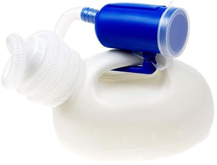 2000ml Large Capacity Urine Collector,Male Urinal,Urine Bottle for Hospitals, Incontinence, Emergency and Travel
