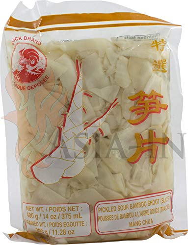 Cock Bambussprossen in Scheiben, 400 g, Abtropfgewicht 320 g