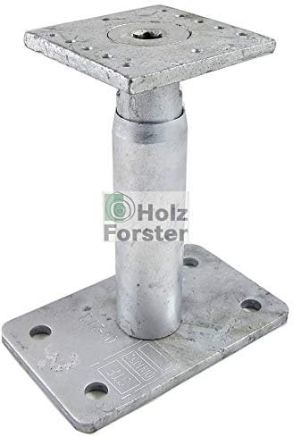 EUROTEC Pedix Pfostenträger höhenverstellbar 190 plus 100mm