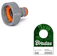 Bradas Layflat WL 2197 10 x Tap Connector 1 Inch Tap Connector Tap Coupling Adapter, 4 X 2 X 2 cm