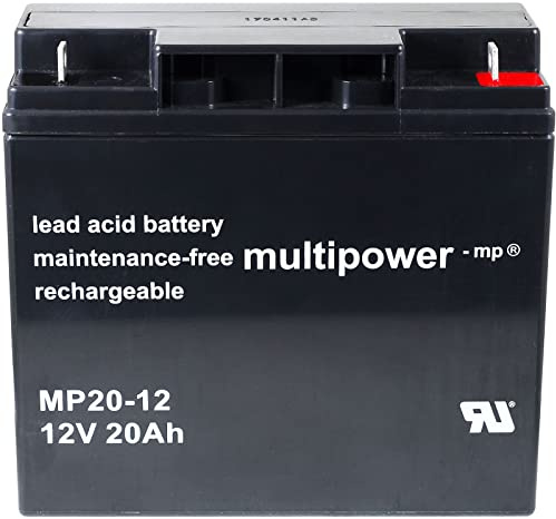 akku-net Bleiakku (multipower) für USV APC Smart-UPS 1500 20Ah (ersetzt auch 18Ah), 12V, Lead-Acid