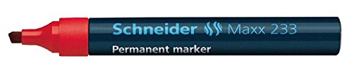 Permanentmarker 233 rot SCHNEIDER 50123302 4004675000101