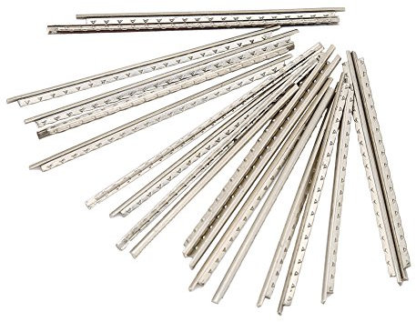 Drfeify 19 Teile/Satz 2,0mm Bünde Langlebige Ersatzteile für Konzertgitarren