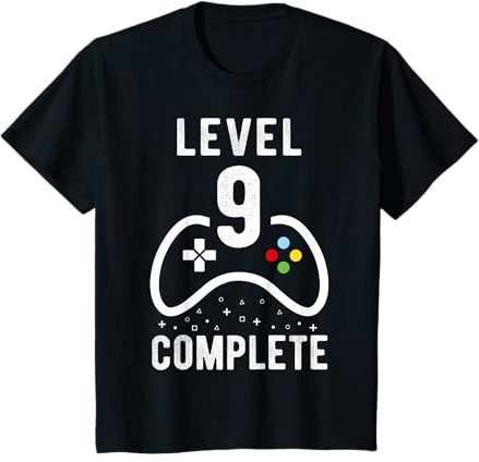 9th Birthday Gamer Shirt Level 9 Complete T-Shirt