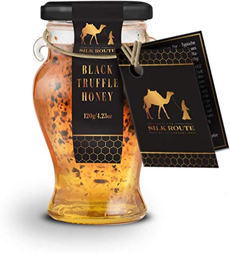 Silk Route Spice Company Acacia Black Truffle Honey in Glass Jar 120g