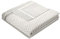 biederlack® Flauschige Kuscheldecke Daylight hellgrau I Made in Germany I Öko-Tex Made in Green I Fransen-Decke aus Baumwolle und Polyacryl I Wohndecke in 150x200 cm I Sofa-Decke mit Allover Design