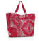 reisenthel shopper XL bandana red – Geräumige Shopping Bag und edle Handtasche in einem – Aus wasserabweisendem Material