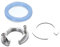 Monobloc Tap Fixing Kit StainlessSteel Faucet Fixing Piece Multipurpose Faucet Fixing Set for Kitchen and Bathroom Lock Nut Mounting Fitting to Prevent Kitchen and Bathroom Faucets from Loosening.