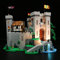 Led Licht Set Kompatibel mit Lego Burg der Löwenritter, Led Beleuchtungs Set für 10305 Burg der Löwenritter,DIY kreative Spielzeugdekorationslichter (Nicht enthaltener Baustein)- Standard Version