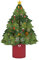 Lovepop® Weihnachtsbaum 3D-Pop-Up- Blumenstrauß – inklusive Grußkarte mit Umschlag, handgemachte Pop-Up Weihnachtskarte