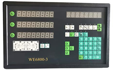 HYSOND Lectura Digital de 3 Ejes for fresadora Amoladora de Torno