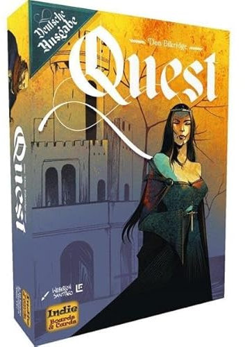 Heidelberger Spieleverlag Quest, Kartenspiel, für 4-10 Spieler, ab 14 Jahren (DE-Ausgabe)