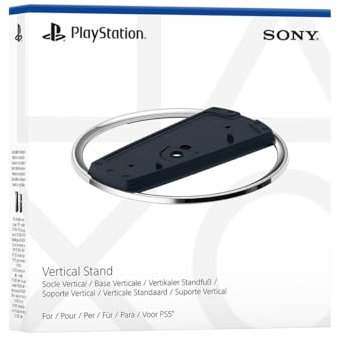 PlayStation Sony Official 5 - Vertical Stand - Black (PS5)