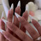 Faux Ongles Long MouyouGlow,Stiletto Halloween Noir Dégradé Rouge Gothic Press on Nails avec Colle à Ongles,Vampire Blood Black Ombre Red Fake Nails