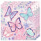 AORHOFJ servietten schmetterling,rosa Schmetterling Servietten, 20 PCS Servietten, Servietten Hochzeit Vintage, Party Papierserviette,für Hochzeit Taufe Konfirmation Garten Party Tisch Dekorationen