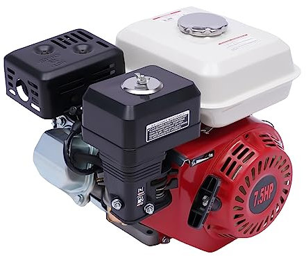 Moteur à essence 4 temps 7,5 CV 212 CC avec moteur à essence 3600 tr/min pour karts, compresseurs, creuses, générateurs, nettoyeurs haute pression, bétonnières, etc