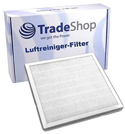 Trade-Shop Filter-Set Wartungs-Set (Vorfilter + HEPA-Filter + Aktivkohlefilter) kompatibel mit Beurer LR200 LR-200, LR210 LR-210 ersetzt 660.04 / Luftreiniger Luftwäscher