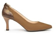 Nero Giardini I117200DE Décolleté Donna in Pelle E Camoscio - Malto 39 EU