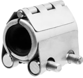 Pastlla Stainless Steel Pipe Repair Clamp, Emergency Pipe Repair Kit for All Kinds of Pipeline Repair and Connection, Plastic and Metal Pipes (20mm-22mm/0.8-0.9inch)