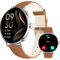 Montre Connectée Homme Femme avec Réponse/Appel, 1.27 Cadran Dynamique - Fréquence Cardiaque/Sommeil/SpO2,Montre Connectée Femme pour Samsung/iPhone/Android, Étanche IP68, 110+ Modes Sport- Noir