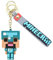 Schlüsselanhänger Anime Pixel Figuren - Coole Spielzeug Charaktere als Schlüsselband für Schultasche, Rucksack & Partyzubehör - Geschenk für Kinder, für Jungen und Mädchen - Ideal für Gamer & Fans