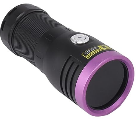 Itonash 365nm Black Light Flashlight, Rechargeable 80W LED, for Pet Urine Resin Cure, with Filter Lens, Suitable for Detection