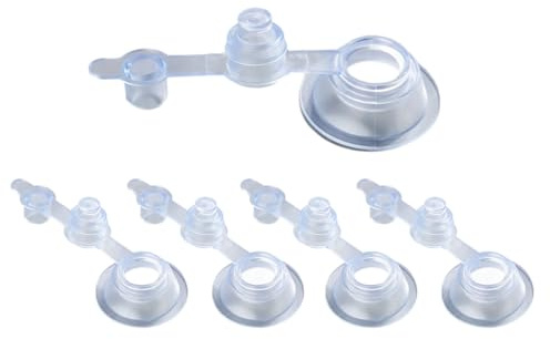 YTRUOYI 5Pcs Air Bed Valve Lid Secure Air Mattress Plug Replacement Inflatable Valve Cover for Yacht Swim Ring Accessories
