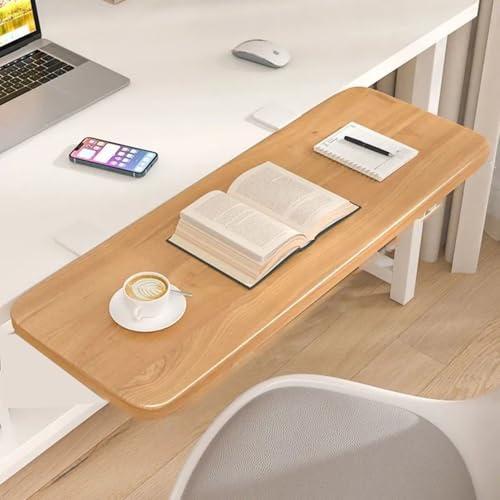 Ergonómica Bandeja Extensora De Escritorio Soporte, Extensión Teclado Ergonómica, No Es Necesario Perforar, Fácil Instalación, Plegable Para Hogar Tablero De Extensión De Escritorio B,40x25cm