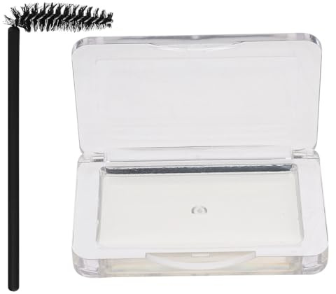 COLLBATH Augenbrauenseife mit Acrylbox Geruchsfrei und Klebende Formel Augenbrauenstift zum Natürlichen Styling und Fixieren der Brauen