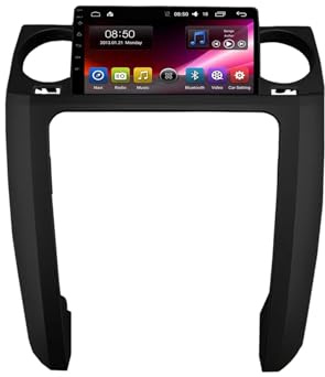 Car Stereo Carplay Radio de Coche para Land Rover Discovery 3 2004-2009 HD Pantalla Tactil Radio Reproductor Reproductor de Internet, Bluetooth, WiFi, 4 Nuclear 1G+16G