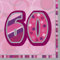 Unique Party 28443 - Glitz Pink 60th Birthday Paper Napkins, Pack of 16