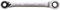 BGS 30812 | Ratschen-Ringschlüssel 4 in 1 | SW 12x13, 14x15 mm