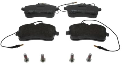 FERODO Brake Pads | FDB1725 | OE-Matching Quality | Eco-Friction Fuse+ Technology | Pack of 4